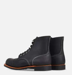 Homme RED WING SHOES Bottes*8084 - Iron Ranger Black Harness