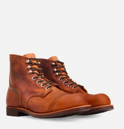 Homme RED WING SHOES Bottes*8085 - Iron Ranger Copper