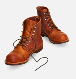 Homme RED WING SHOES Bottes*8085 - Iron Ranger Copper