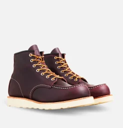 Homme RED WING SHOES Bottes*8847 - Moc Toe Black Cherry
