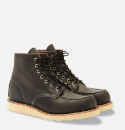 Homme RED WING SHOES Bottes*8890 - Moc Toe Charcoal
