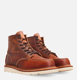Homme RED WING SHOES Bottes*1907 - Moc Toe Copper