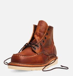 Homme RED WING SHOES Bottes*1907 - Moc Toe Copper