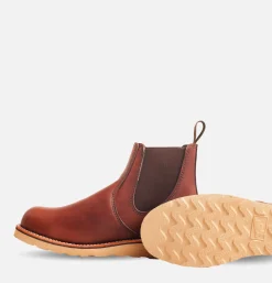 Homme RED WING SHOES Bottes*3190 - Rover Chelsea Boot Amber Harness