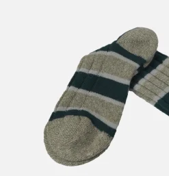 Homme PANTHERELLA Chaussettes*53912 Socks Stalbridge Vertes