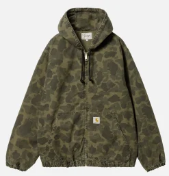 CARHARTT WIP Vestes*Active Jacket Camo Duck Green