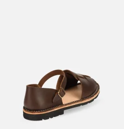 Homme STEVE MONO Sandales*Artisanal Sandal 11 Chocolate
