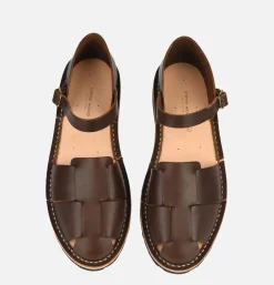 Homme STEVE MONO Sandales*Artisanal Sandal 11 Chocolate