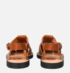 Homme STEVE MONO Sandales*Artisanal Sandal Shoe 10/09 Chocolat Royalcheese Exclusive