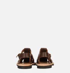Homme STEVE MONO Sandales*Artisanal Sandal Shoe 10/09 Chocolate