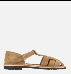 Homme STEVE MONO Sandales*Artisanal Sandal Shoe 10/01 Khaki