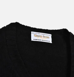 WILLIAM LOCKIE Pulls & Cardigans*Aryan Cardigan Black