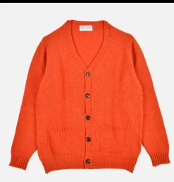 WILLIAM LOCKIE Pulls & Cardigans*Aryan Cardigan Spice