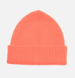 ROBERT MACKIE Gants • Bonnets • Echarpes*Barra Rib Hat Salmon