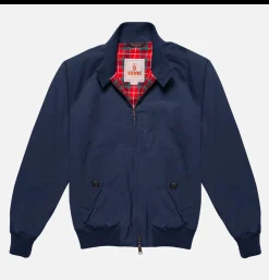 BARACUTA Vestes*Blouson Harrington G9 Navy
