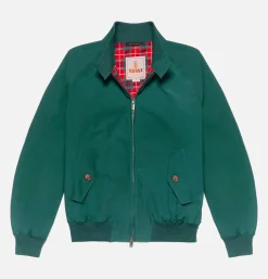 BARACUTA Blousons & Manteaux*Blouson Harrington G9 Racing Vert