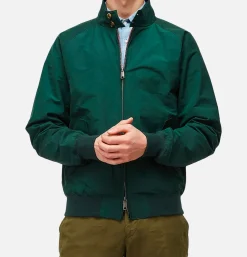 BARACUTA Blousons & Manteaux*Blouson Harrington G9 Racing Vert