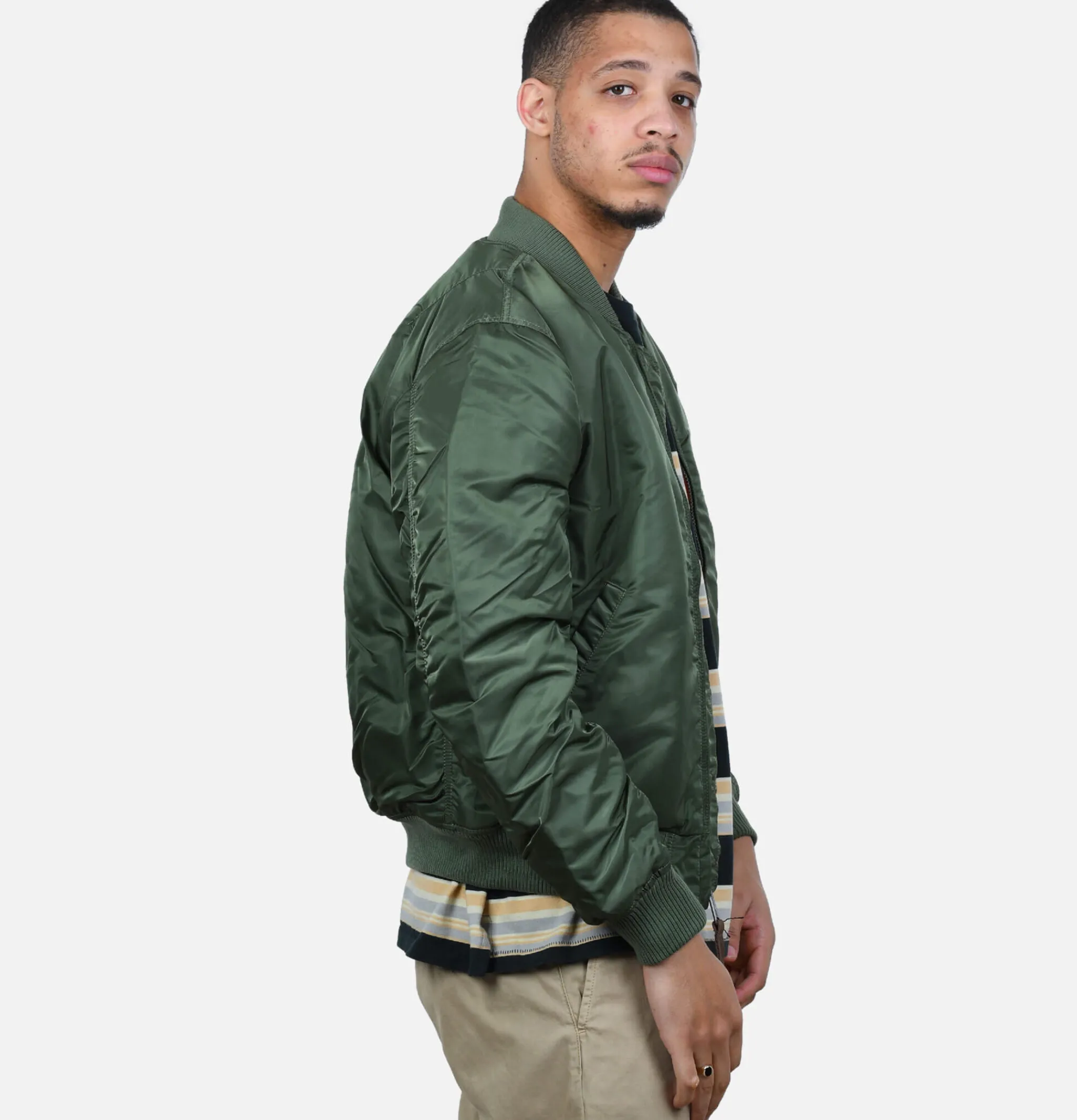 ALPHA INDUSTRIES Blousons & Manteaux*Bomber Ma-1 Vert Sauge