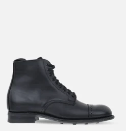Homme SANDERS Bottes*Bottes B.G.S Punched Cap Gibson Black