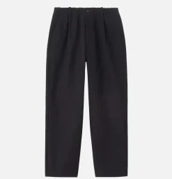 GOLDWIN Pantalons*Brushed Back One Tuck Pant Black