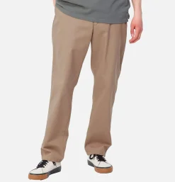 CARHARTT WIP Chinos*Calder Pant Twill Leather