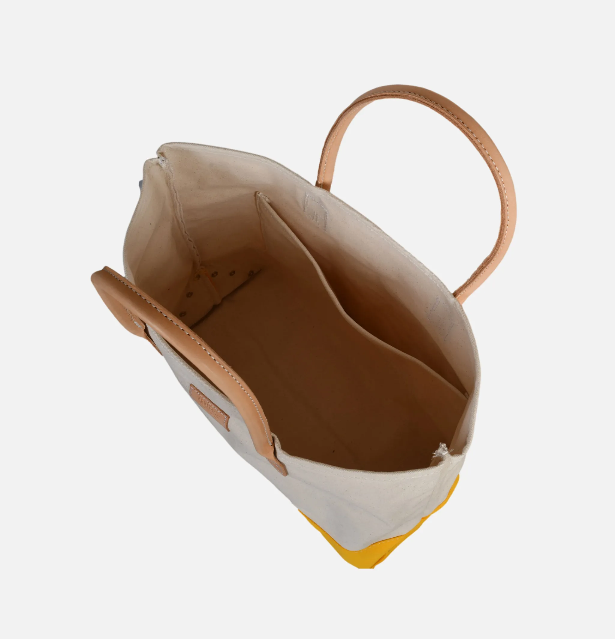 HERITAGE LEATHER COMPANY Tote-bags*Canvas Day Tote Bag Jaune