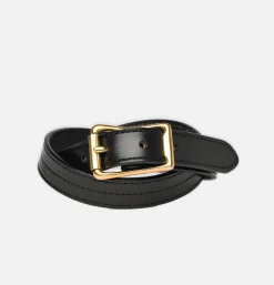 YUKETEN Ceintures*Ceinture Triple Stitched Black