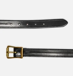 YUKETEN Ceintures*Ceinture Triple Stitched Black