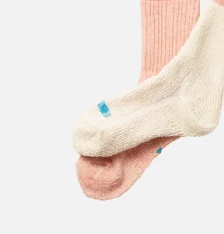 Homme ROTOTO Chaussettes*Chaussettes Double Face Mini Saumon