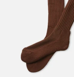 Femme ROTOTO Autres|Chaussettes*Chaussettes Loose Pile Chocolat