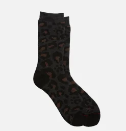 Homme ROTOTO Chaussettes*Chaussettes Pile Leopard