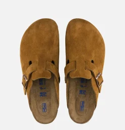 Femme BIRKENSTOCK Sandales|Sandales*Chaussures Boston Mink Suede Normale