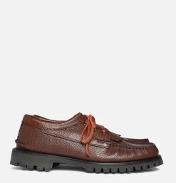 Homme YUKETEN Chaussures*Chaussures Italian Blutcher Palermo Brown