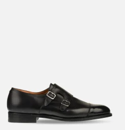 Homme TRICKERS Chaussures*Chaussures Leavenworth Noir