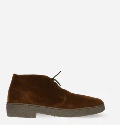 Homme SANDERS Bottes*Chaussures Luther Snuff Suede
