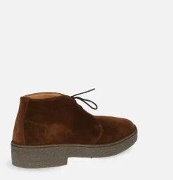 Homme SANDERS Bottes*Chaussures Luther Snuff Suede