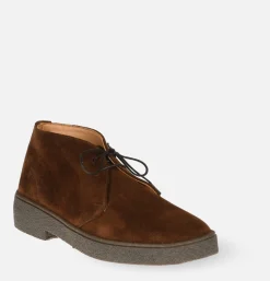 Homme SANDERS Bottes*Chaussures Luther Snuff Suede