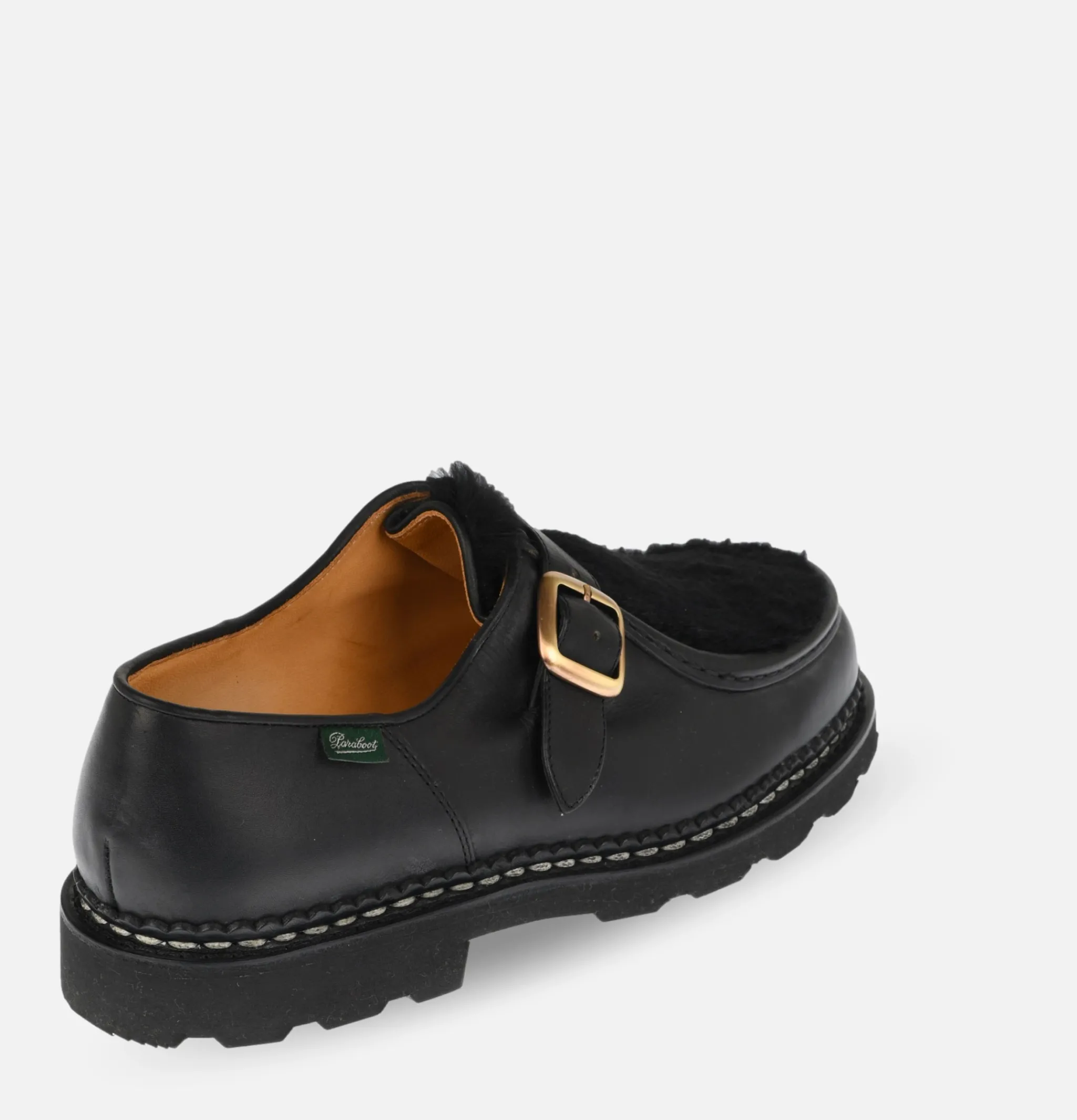 Homme PARABOOT Chaussures*Chaussures Michael Bride Lis Noir Lapin