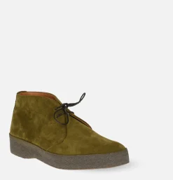 Homme SANDERS Bottes*Chaussures Hi-top Vert