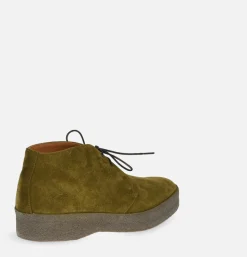 Homme SANDERS Bottes*Chaussures Hi-top Vert