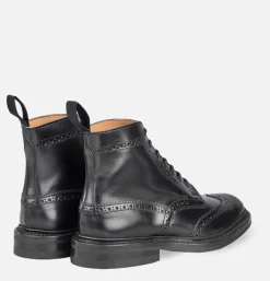 Homme TRICKERS Bottes*Chaussures Stow Black