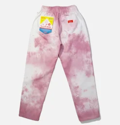 COOKMAN Work Pants*Chef Pant Cabernet Stain Lt Pink