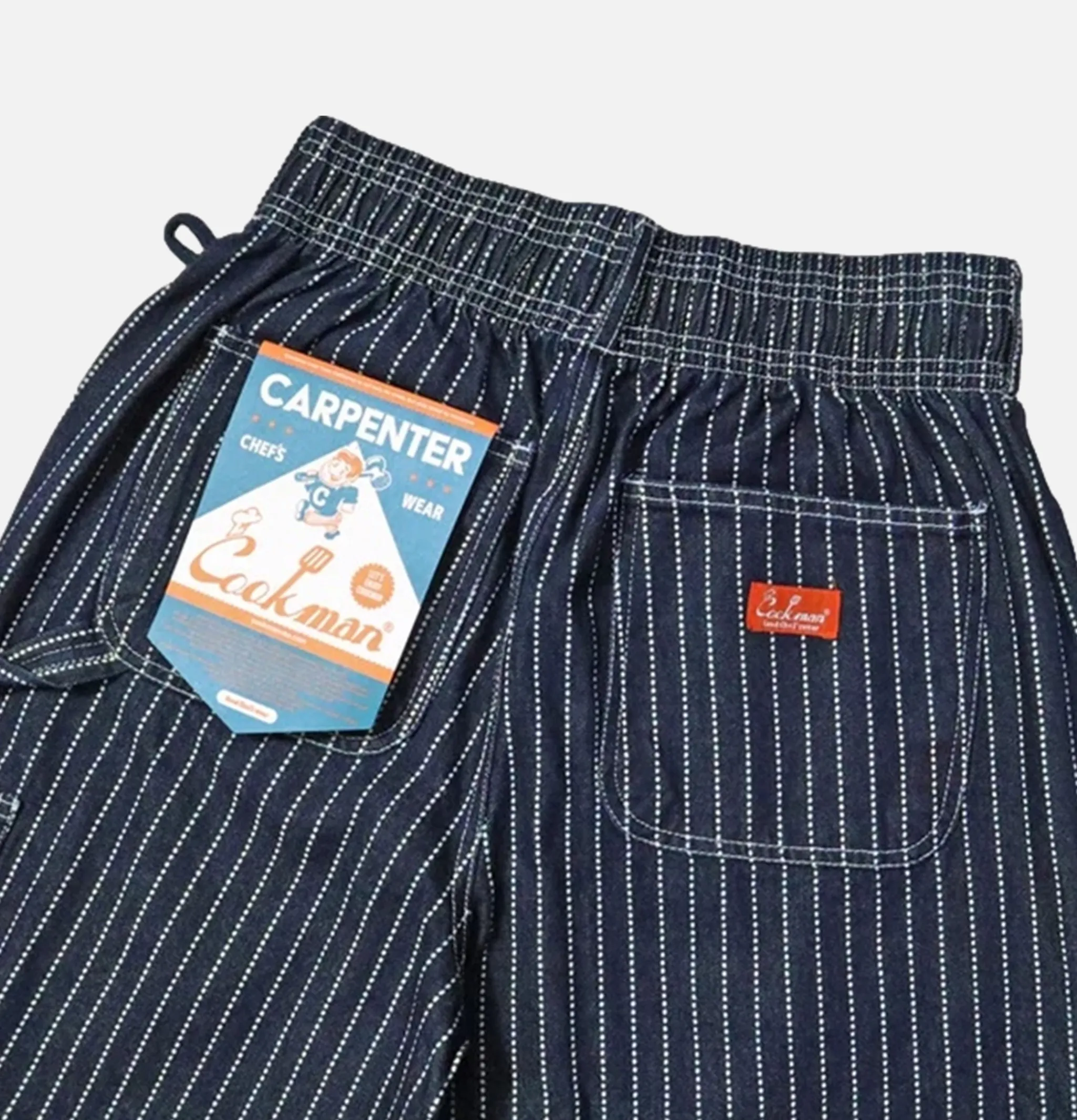 COOKMAN Work Pants*Chef Pant Carpenter Wabash Denim
