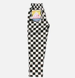COOKMAN Work Pants*Chef Pant Checker Black