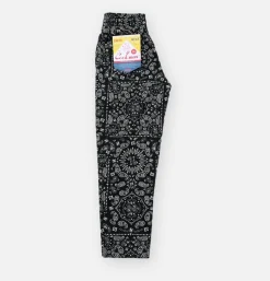 COOKMAN Work Pants*Chef Pant Paisley Black