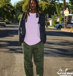 COOKMAN Work Pants*Chef Pant Splash Camo Olive