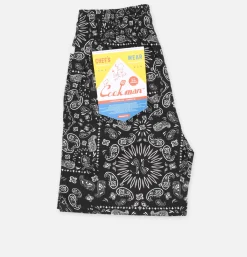 COOKMAN Shorts*Chef Short Paisley Black