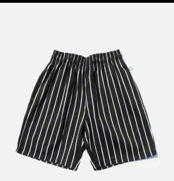 COOKMAN Shorts*Chef Short Stripe Black