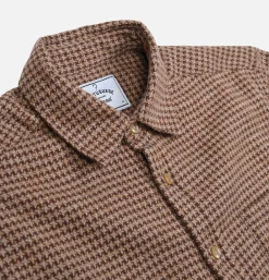 PORTUGUESE FLANNEL Chemises*Chemise Abstract Brown