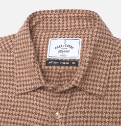 PORTUGUESE FLANNEL Chemises*Chemise Abstract Brown